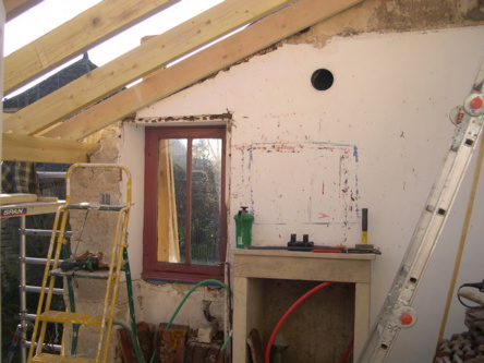 roof off bathroom