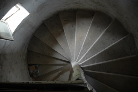tower staircase down