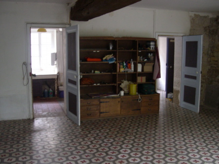 salle vers cuisine ancien situation