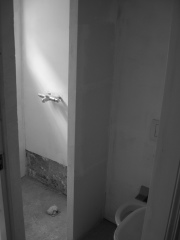 shower-toilet before tiling