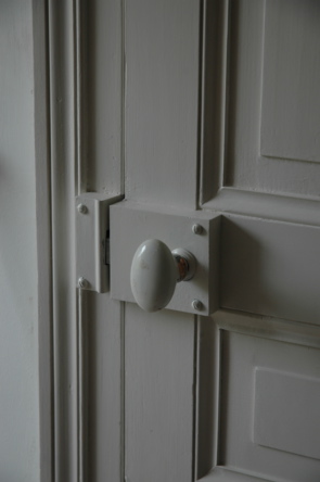 first bedroom-sitting room doorknob