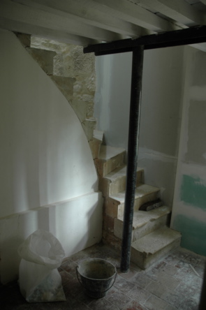 washing room passage stairway access