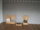 little store stockage black board