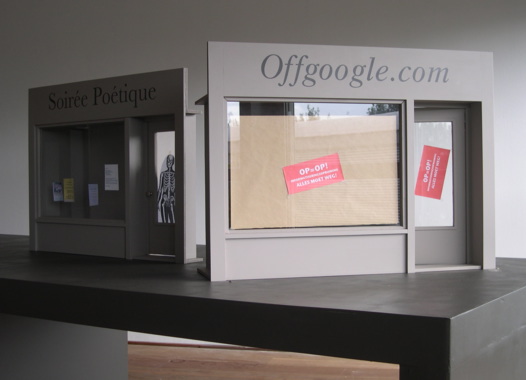 little stores Offgoogle and Soiree Poetique